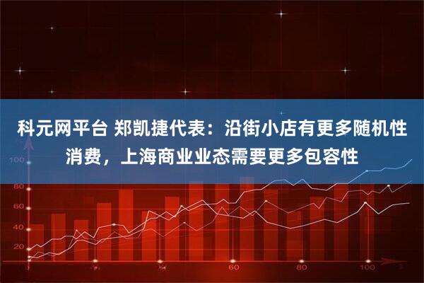 科元网平台 郑凯捷代表：沿街小店有更多随机性消费，上海商业业态需要更多包容性